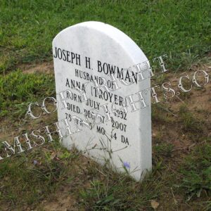 Amish Grave Marker Photo